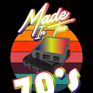 Vorschaubild zum Design Made in the 70's Seventies Child Retro 8 Track Born in 70's Gear von DynamicDesign