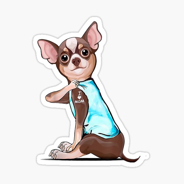 El Paso Chihuahuas Cute Chihuahua Angry Sticker by Artistshot