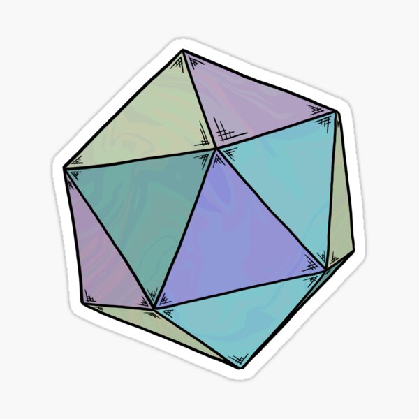 Item preview, D&D Pastel D20 designed and sold by Nathan Wolfson.