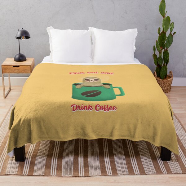 Item preview, Sloth : Chill Out And Drink Cofee designed and sold by Studio TANFF.