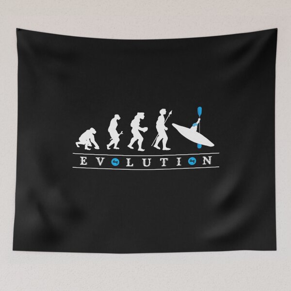 Item preview, Funny Canoe Evolution, Kayak Evolution for Canoe Enthusiasts and Kayakers designed and sold by Click-Like.