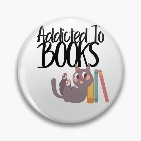 Item preview, ADDICTED TO BOOKS designed and sold by RetroPlaceee.