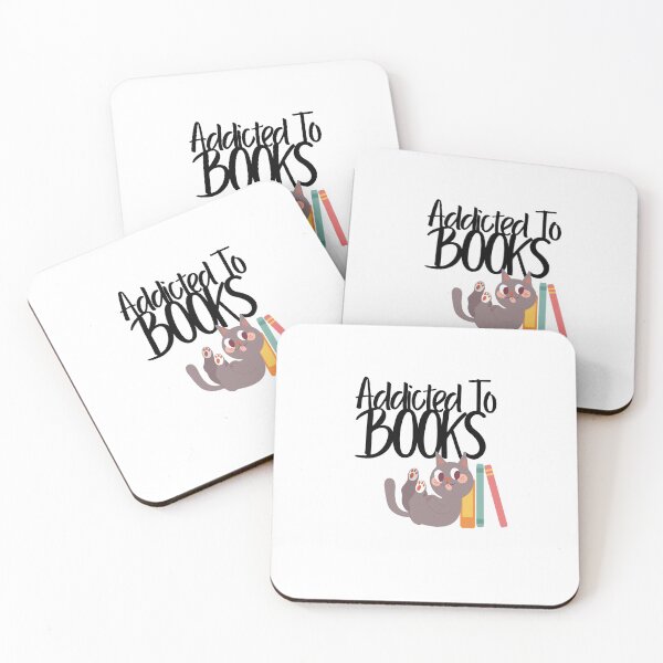 Item preview, ADDICTED TO BOOKS designed and sold by RetroPlaceee.