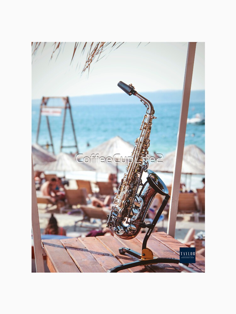 Thumbnail 7 of 7, Classic T-Shirt, Summer and Jazz Are Made For Each Other! designed and sold by CoffeeCupLife2.