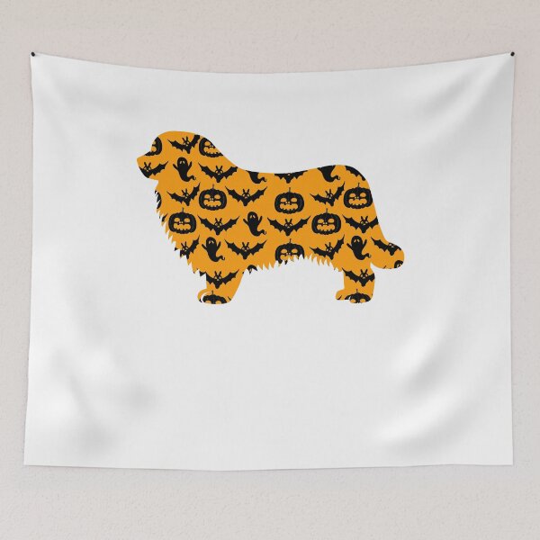 Item preview, newfoundland dog halloween pattern gift designed and sold by alaechamlal.
