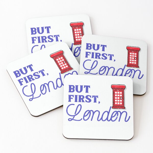 Item preview, But First, London designed and sold by RiadMannan.