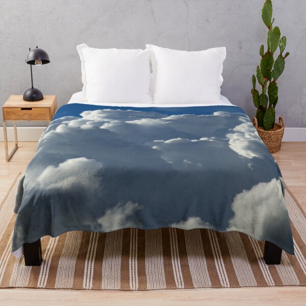 Item preview, White fluffy clouds on a blue sky - cloudscape designed and sold by Michaelerch.