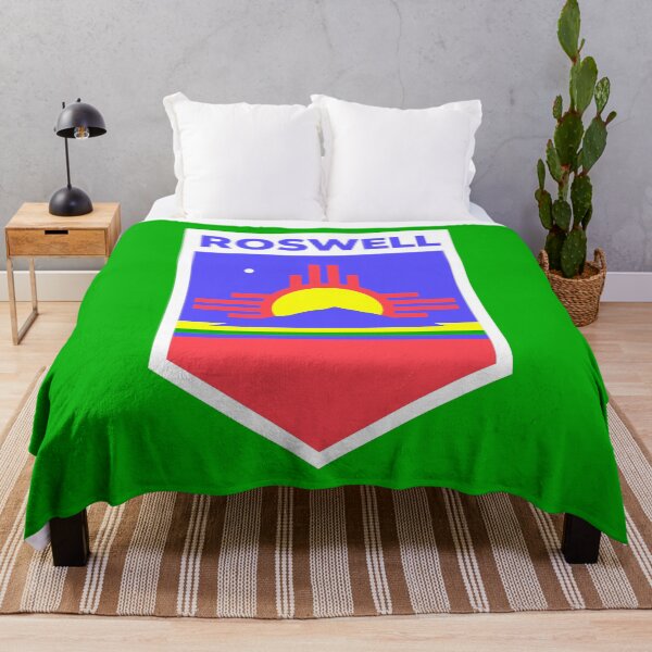 Item preview, Roswell, New Mexico City Flag Emblem designed and sold by SLAG-Creative.