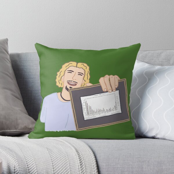 Small Graph Throw Pillow