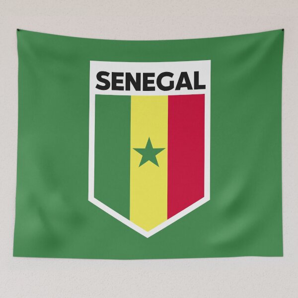 Item preview, Senegal Flag Emblem designed and sold by SLAG-Creative.