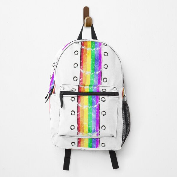 Item preview, Rainbow Sneakers Laces Eyelet Love Striped Flag designed and sold by Jolly-Yosei.