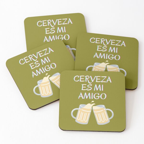 Item preview, Cerveza Es Mi Amigo designed and sold by TheRightHonMP.