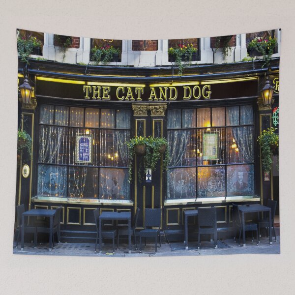 Item preview, Cat And Dog Pub designed and sold by Londonimages.