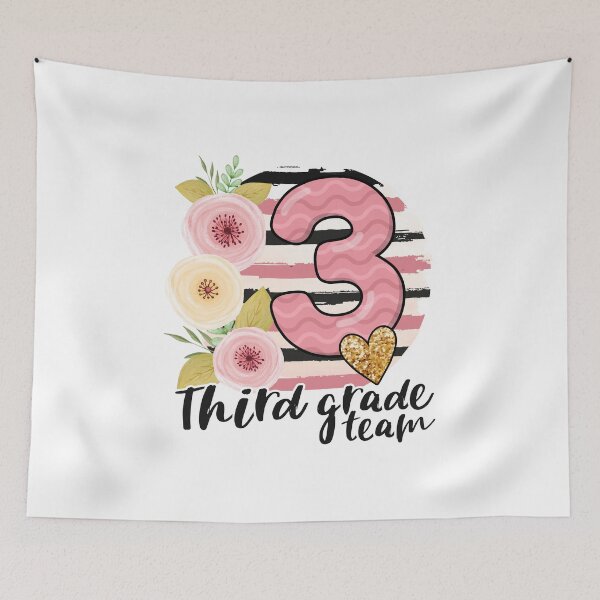Item preview, 3rd Grade Team Back To School Third Grade Teachers Floral  designed and sold by Dream-bubble.