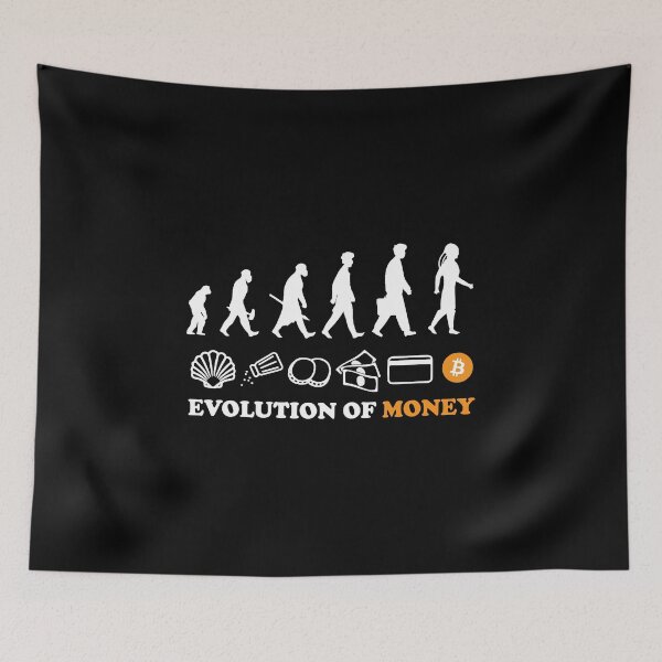 Item preview, BTC Bitcoin The evolution of money designed and sold by Urlan.
