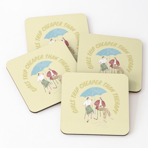 Item preview, Girls Trip Cheaper Than Therapy designed and sold by I-AM-PINENUT.