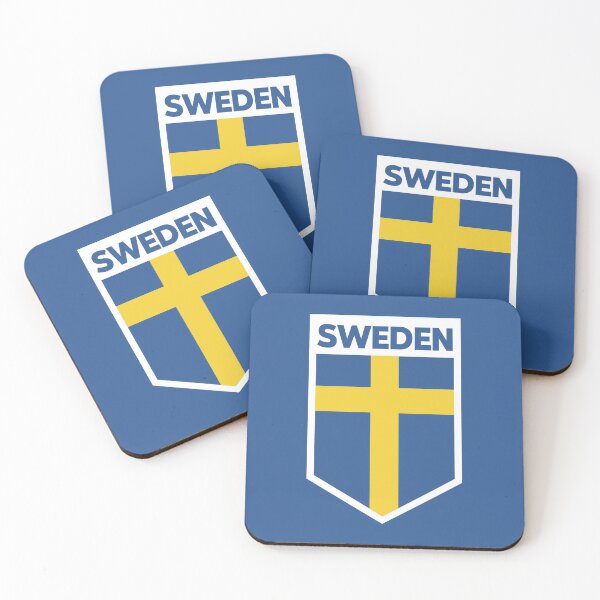 Item preview, Sweden Flag Emblem designed and sold by SLAG-Creative.
