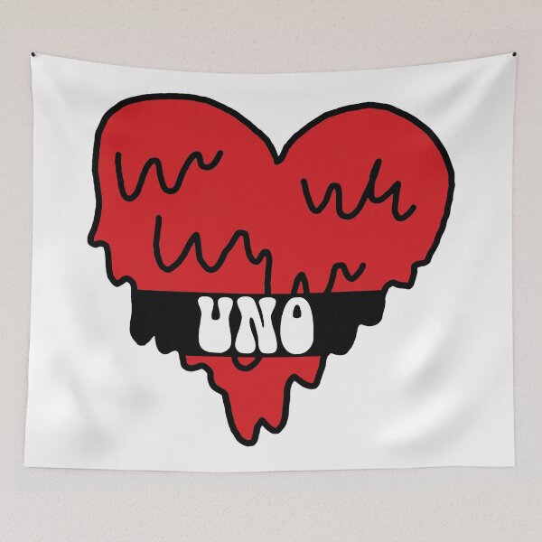 Item preview, UNO University of Nebraska Omaha Heart designed and sold by kkosmicki.