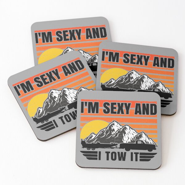 Item preview, Funny Camping Boating I'm Sexy and I Tow It Bass Fishing designed and sold by CharJens.