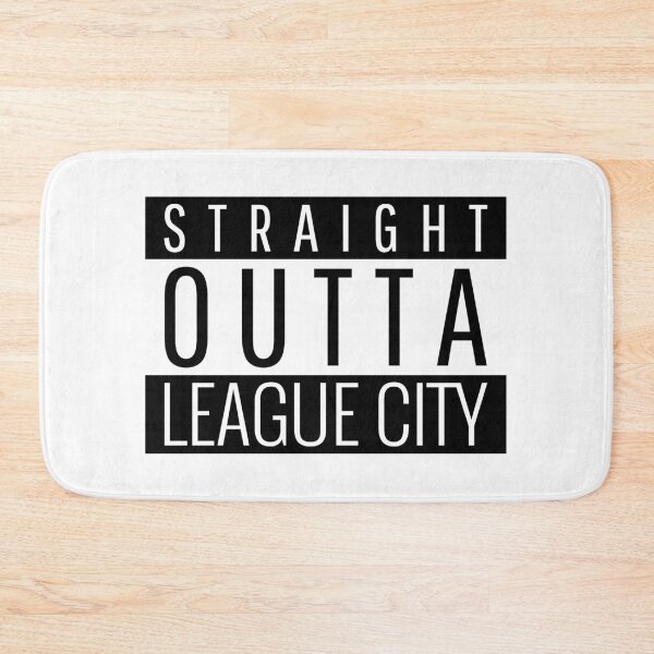 Item preview, Straight Outta League City Texas  designed and sold by Teelogic.