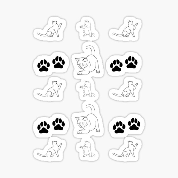 luge Motley modbydeligt Cartoon Dog Pussy Stickers | Redbubble