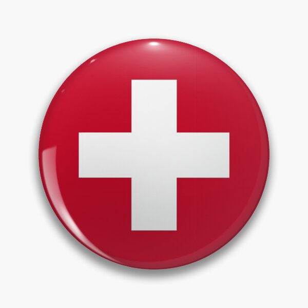 Item preview, Switzerland Flag Emblem designed and sold by SLAG-Creative.