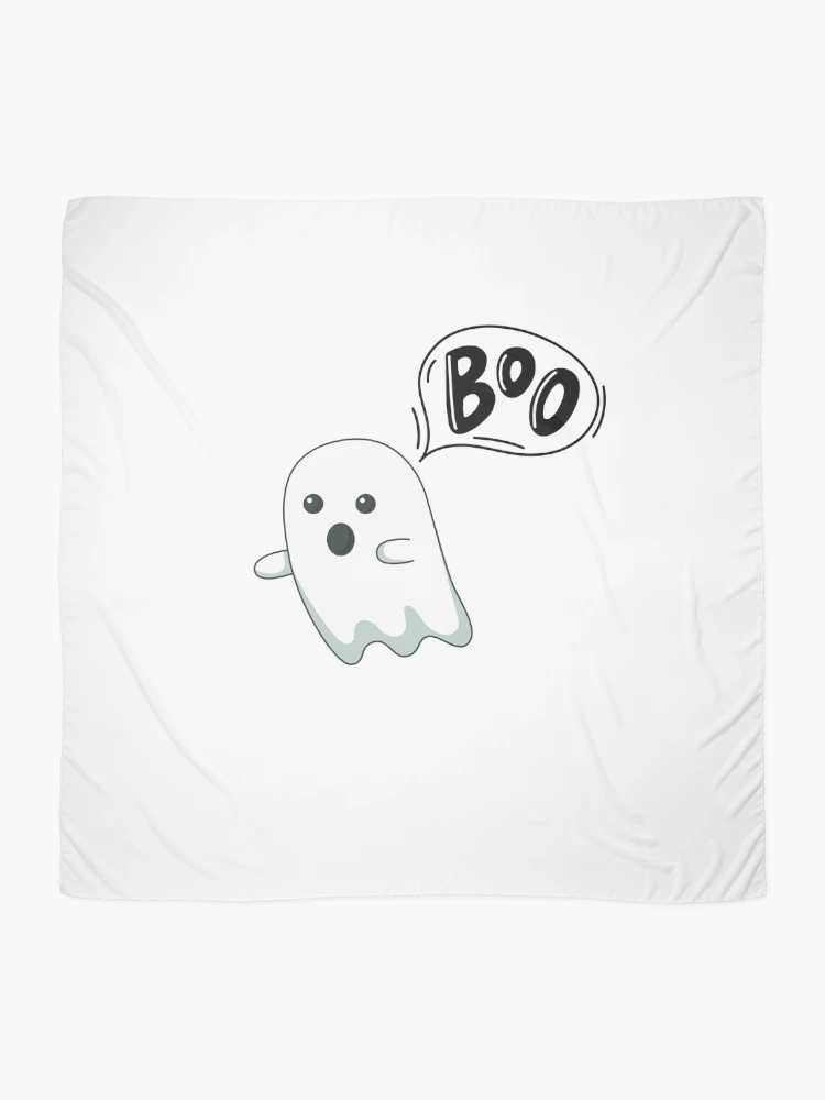 Thumbnail 2 of 3, Scarf, Boo the ghost designed and sold by RK-Artist.