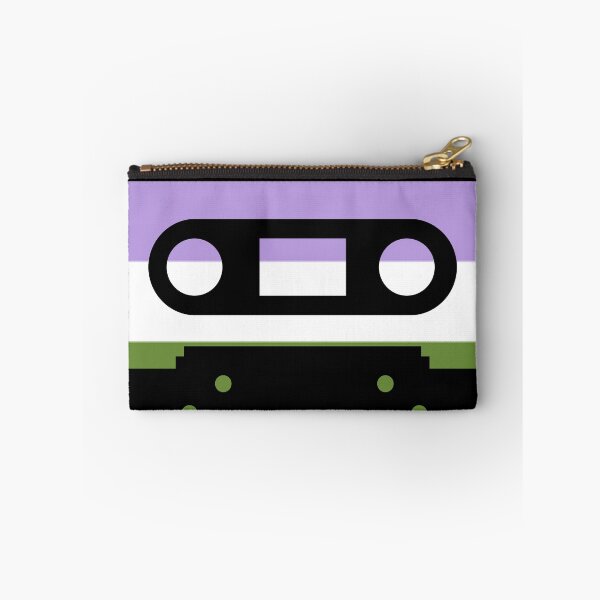 Aperçu de l'œuvre Cassette Pride - Genderqueer créée et vendue par thesassypanda.