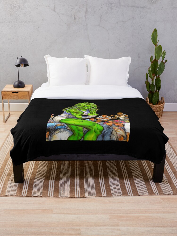 Hulk throw online blanket