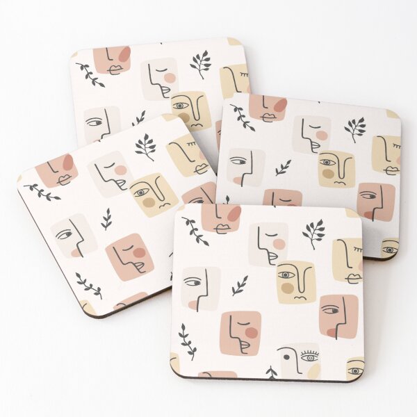 Item preview, Abstract Faces designed and sold by kawaiistudio.