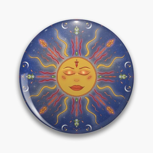 Item preview, Celestial Sun and Stars designed and sold by LockettStudio.