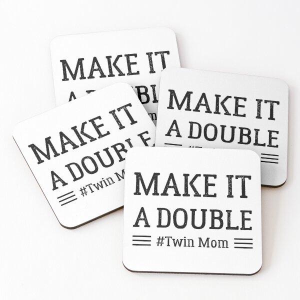 Item preview, Make it a double Twin Mom Shirt,Mom Of Twins,Mother's Day Gift,Mother Of Twins,Twins Annoucement,Mom Of Multiples,Mom Of 2,Expecting Twins,Mommy Of Two Shirt designed and sold by Shop-collection.