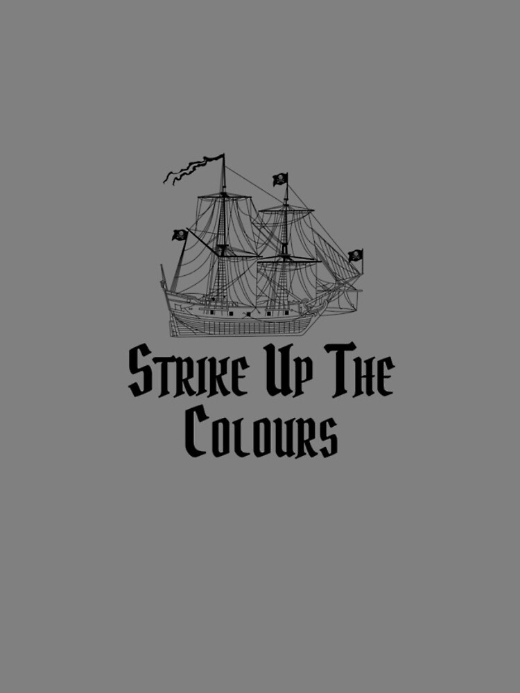 Imagen 4 de 4, Funda de iPhone con la obra Strike Up The Colours Sailing Pirate Ship Speak Pirate Gear, diseñada y vendida por DynamicDesign.