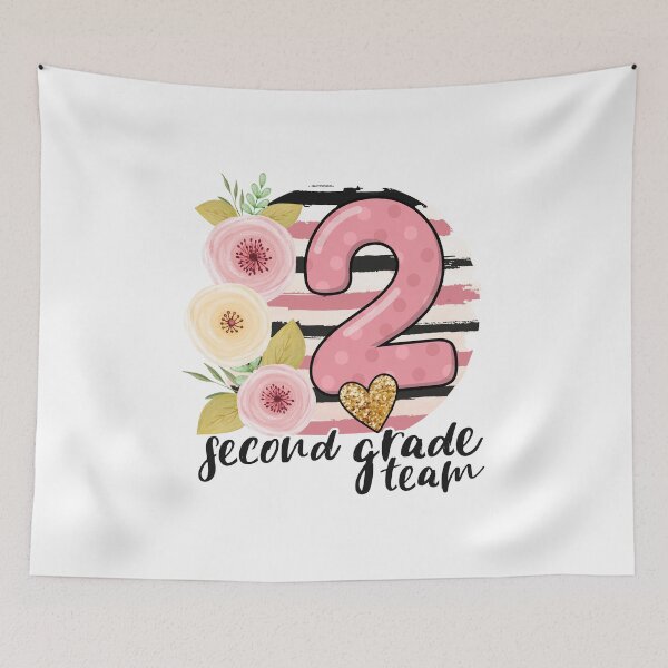 Item preview, 2nd Grade Team Back To School Second Grade Teachers Floral  designed and sold by Dream-bubble.