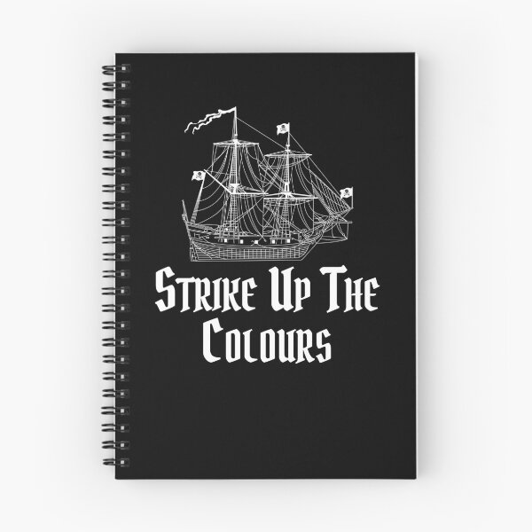 Item preview, Strike Up The Colours Sailing Pirate Ship Speak Pirate Gear designed and sold by DynamicDesign.