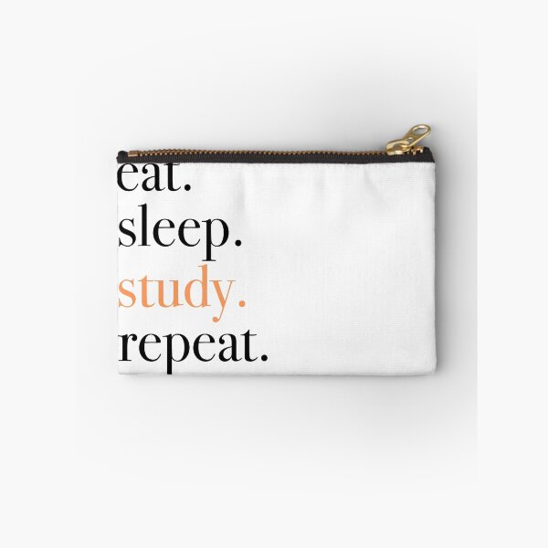 Item preview, Eat. Sleep. Study. Repeat designed and sold by Harleyeileen.