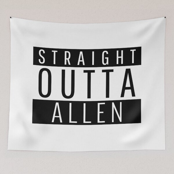 Item preview, Straight Outta Allen Texas  designed and sold by Teelogic.