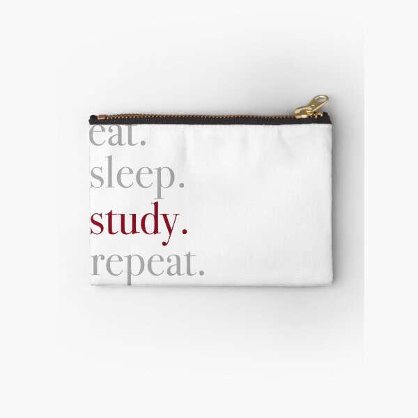Item preview, Eat. Sleep. Study. Repeat designed and sold by Harleyeileen.