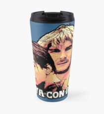 He's Not Coming Back Travel Mug