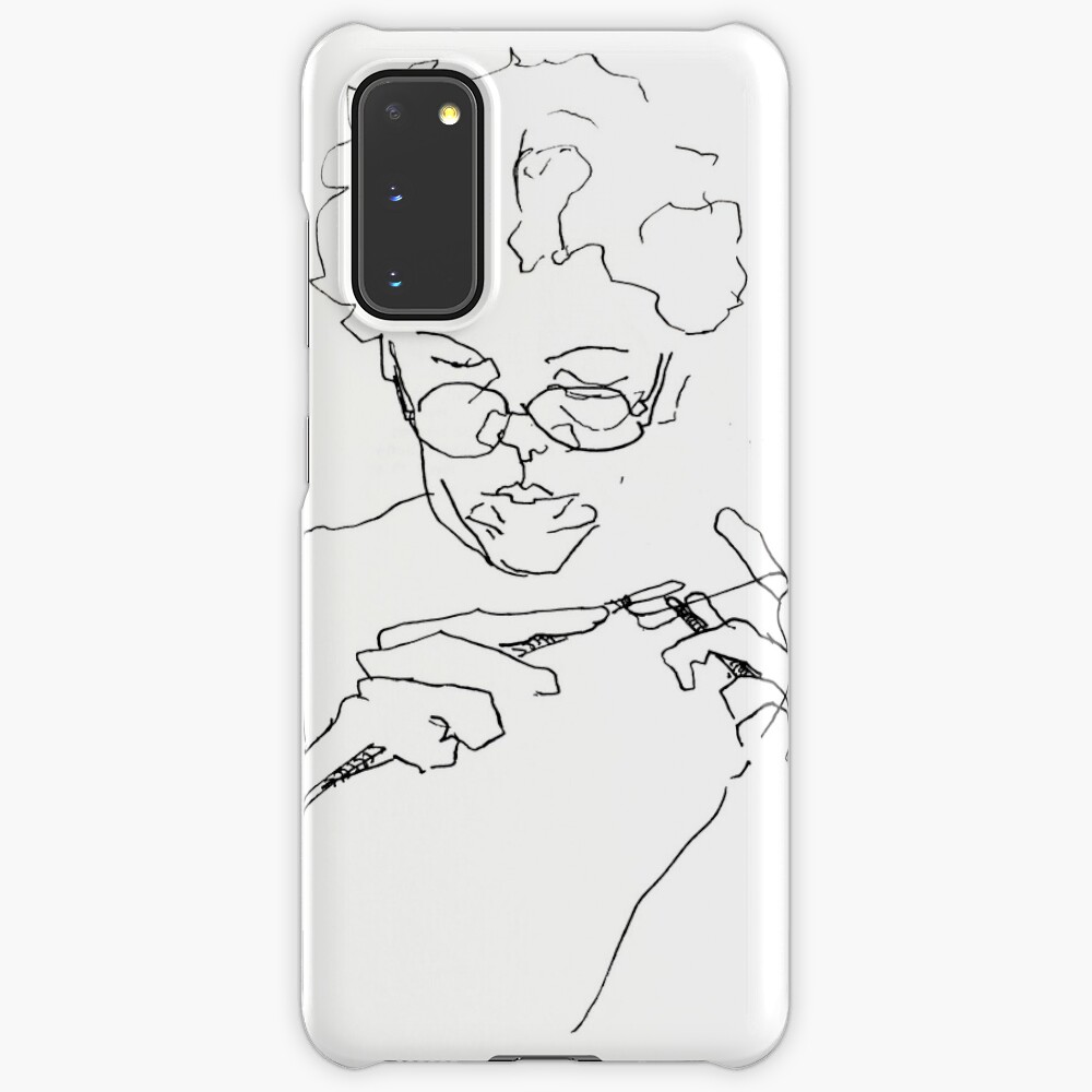 Knitting with concentration Case & Skin for Samsung Galaxy