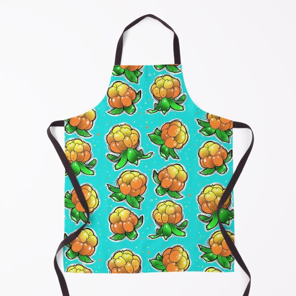 Item preview, Cloudberry uneven pattern with turquoise contrast designed and sold by weilertsen.