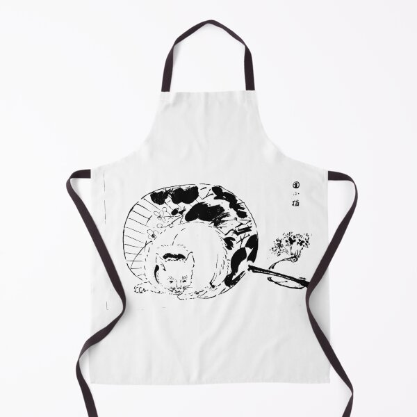 Item preview, Cat and fan - Japanese prints designed and sold by WordArtDesign.