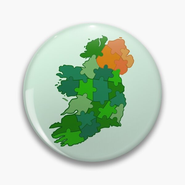 Item preview, Jigsaw Map of Ireland designed and sold by LockettStudio.
