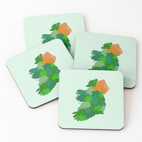Item preview, Jigsaw Map of Ireland designed and sold by LockettStudio.
