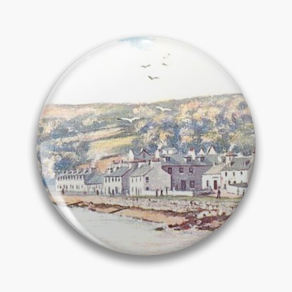 Item preview, Vintage Illustration of Ardrishaig, looking East designed and sold by yourscotland.