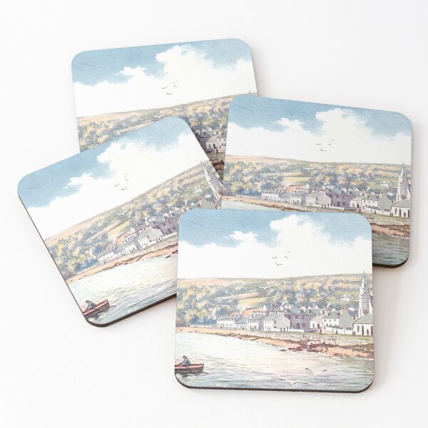 Item preview, Vintage Illustration of Ardrishaig, looking East designed and sold by yourscotland.