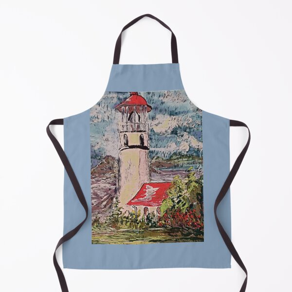 Item preview, Lighthouse Over Turbulent Waters designed and sold by EloiseArt.