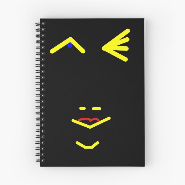Item preview, Winking smiley black yellow designed and sold by dELLaS-Ghoust.