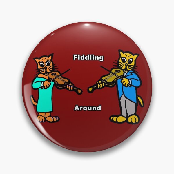 Item preview, Fiddling Around Cats with Violins designed and sold by janraydesigns.