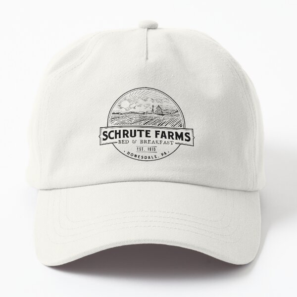 Schrute Farms Traditional Logo - Black Dad Hat